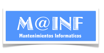 MAINF Mantenimientos Informáticos logo